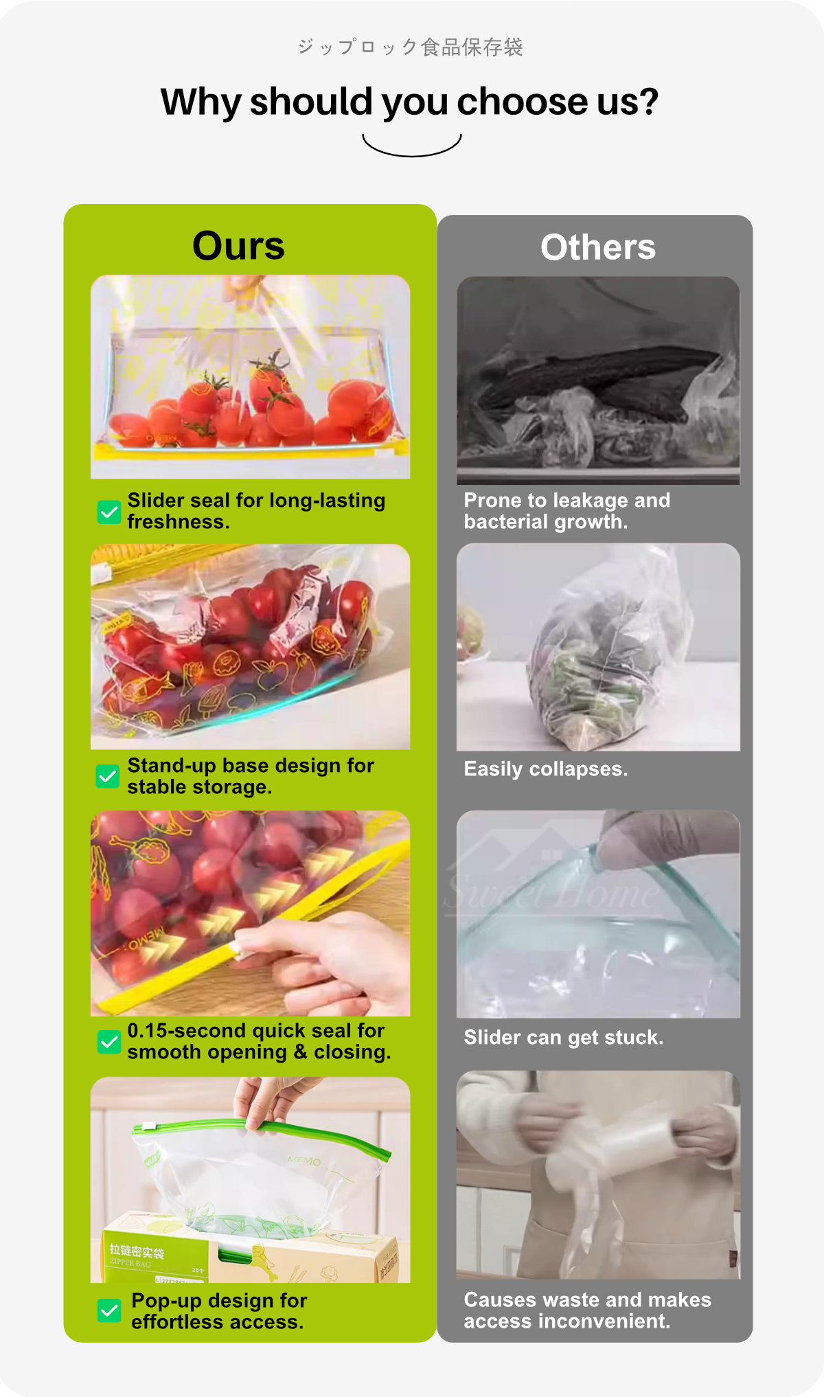 Zip-top Food Storage Bags-2